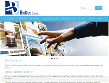 Tablet Screenshot of biodue.com